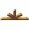 Ekena Millwork Richland Rough Sawn Timber Gable Bracket, Western Red Cedar, 72"W x 33"H x 6"D x 6"F, 11/12 Pitch GBW072X33X0606RIC00RWR - alternate 5